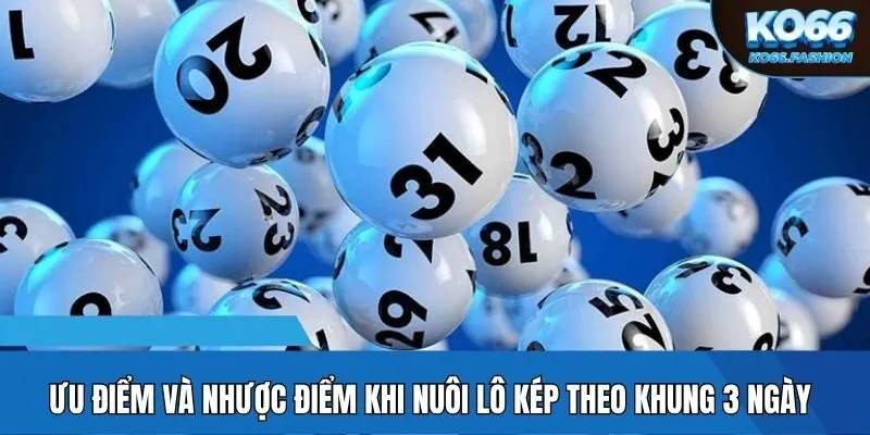 Ưu điểm và nhược điểm khi nuôi lô kép theo khung 3 ngày